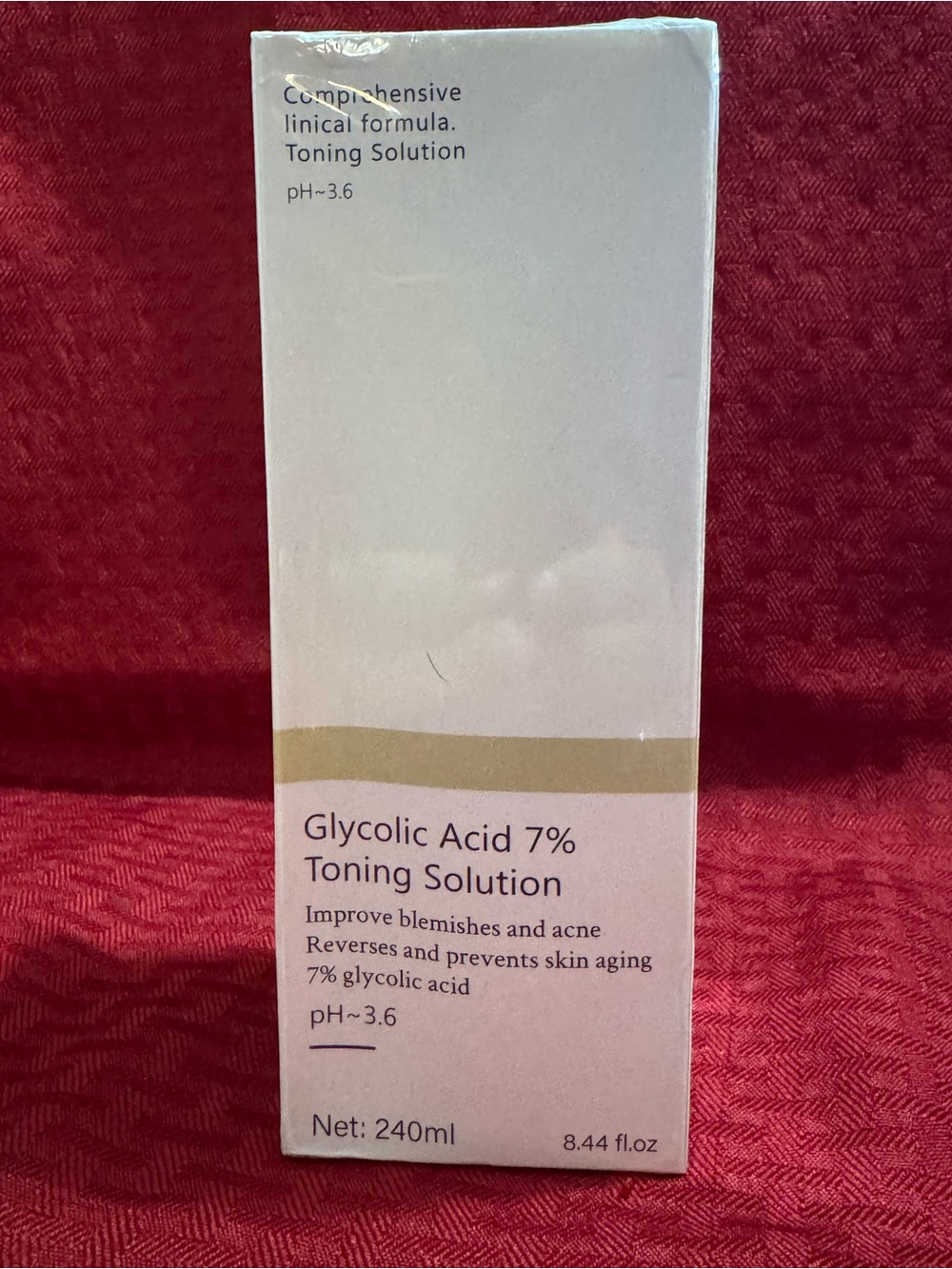 Glycolic Acid 7% Toning Solution – 240ml
